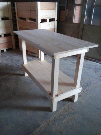 Spruce workbench